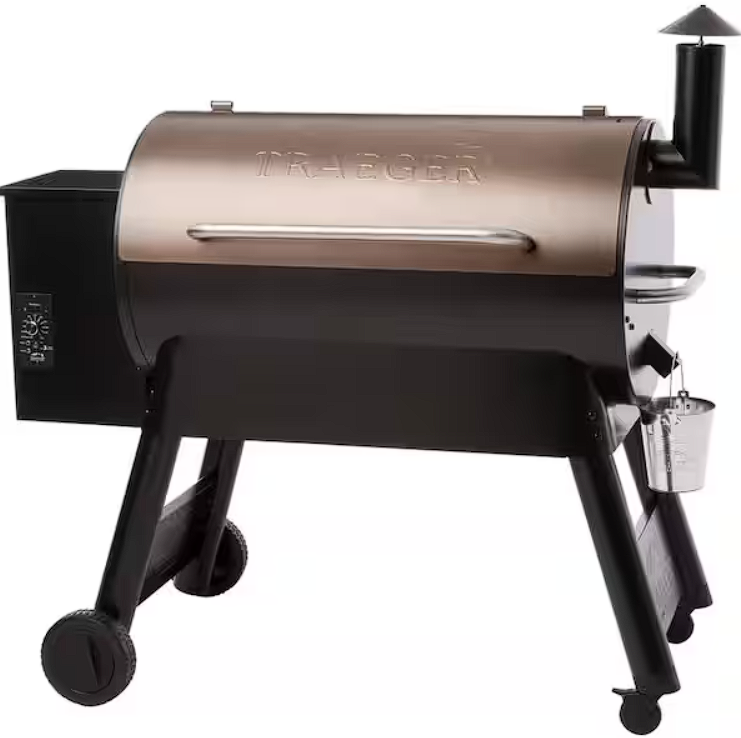Traeger Pro Series 34-Pellet Grill and Smoker in Bronze